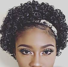 Black hair recoils within itself which gives an illusion of short hair, but in reality, the length of the 12. Short Natural Curly Black Hairstyle Growing Out Short Naturally Curly Hair For Natural Hair Styles For Black Women Short Hair Styles Short Natural Hair Styles