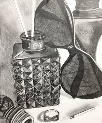 Student Work Foundation Drawing Youngstown State U Personal Still Life Still Life Drawing Life Drawing Art Base