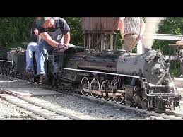 Buckeye Limited Northerns Tackle Sand Hill At Mill Creek Railroad Youtube Ride On Train Live Steam Locomotive Steam Locomotive