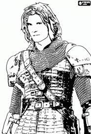 Prince Caspian King Of Narnia Coloring Page People Coloring Pages Prince Caspian Narnia