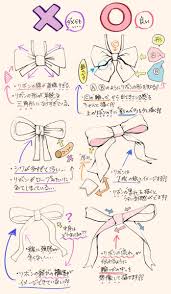 リボン ネクタイの描き方 で練習するとよい ダメなこと と 良いこと pic twitter com as4o2x7wly manga drawing tutorials drawing tips anime drawings tutorials