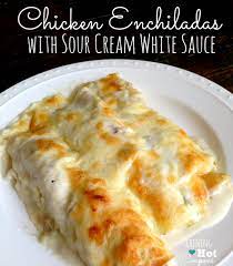 This recipe for sour cream enchiladas is one that my mom and i have. Pancho S Sour Cream Enchiladas Recipe Sour Cream Chicken Enchiladas Recipe Fort Worth Food Stories 2 Cans Cream Of Chicken Soup Imwithyoujem