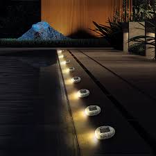 Outside Solar Powered Path Lights Led Solar Light Stone Shape Outdoor Waterproof Garden Landscape Lighting Yard Driveway Lawn Solar Lamps Aliexpress