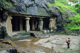 cave of Shiva at Elephanta Island, Mumbai
