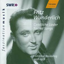 Wunderlich: Sacred Songs by Fritz Wunderlich