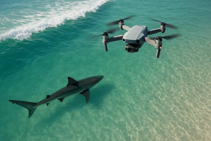 Drone Shark Detection: Drones Protecting Australian Beaches