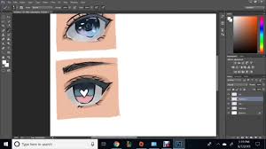 Learn draw traditional & digital. Digital Painting Anime Eyes Art Youtube
