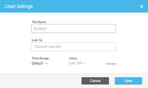 Creating A Dashboard Chart Tile Anodot