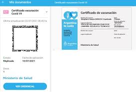 Paso a paso a través de la app mi argentina: Como Descargar El Certificado Digital De Vacunacion