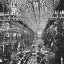 The exposition was a great the j. Interior Crystal Palace London Built For The World Fair 1851 In Hyde Download Scientific Diagram