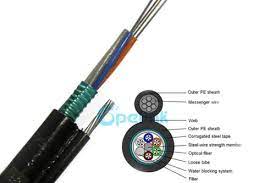 Self-Supporting Armoured Outdoor Optical Cable - Figure 8 Fiber Optic Cable  GYTC8S | OPELINK
