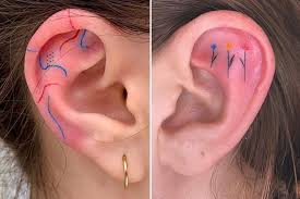 I should note, however, that it's also my smallest and simplest tattoo, so that could account for the lack of pain, as well. Did You Hear That Ear Tattoos Are A Big Trend Now