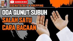 Doa qunut adalah serangkaian doa yang dibaca saat iktidal (berdiri setelah ruku) pada rakaat terakhir salat subuh atau witir. Doa Qunut Arab Latin Transliteration Terjemahan Bahasa Melayu Youtube