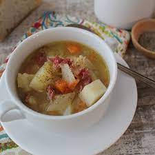 Ham Hock And Cabbage Soup Recipe Ham Hock Soup Recipes Bacon Hock Soup