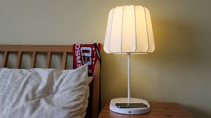 At the base of the multi functional lamp is a wireless charging pad that can charge two devices simultaneously. Ikea Varv Review Trusted Reviews
