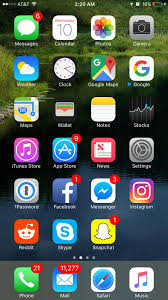 Quit and reopen an app; Ios 10 Beta 5 Tidbits New Lock Screen Sound Widget Tweaks And More Iphone Home Screen Layout Iphone App Layout Homescreen Iphone