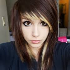 Popular hairstyles include straightened flat hair, lots of hair on the back of the head and the sides with layers and layers of chopped, spiked and like any other hairstyle, you will find emo hairstyles in various lengths but we are going to talk about medium length which is the ideal length for most. 50 Cool Ways To Rock Scene Emo Hairstyles For Girls Hair Motive