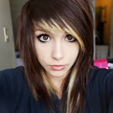 Popular hairstyles include straightened flat hair, lots of hair on the back of the head and the sides with layers and layers of chopped, spiked and like any other hairstyle, you will find emo hairstyles in various lengths but we are going to talk about medium length which is the ideal length for most. 50 Cool Ways To Rock Scene Emo Hairstyles For Girls Hair Motive