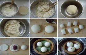 叉燒包 豆沙包 菜包 蓮蓉包 簡單做法 教你做個蒸包子達人 叉燒包包子皮 中筋麵粉250克 溫水130克 酵母3克 泡打粉適量 糖3調匙餡料 五花肉適量 洋蔥30克 生抽