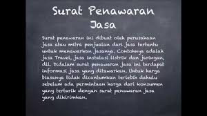 Contoh surat penawaran harga rumah, barang elektronik dan furniture. Contoh Proposal Jasa Service Ac Presanto29