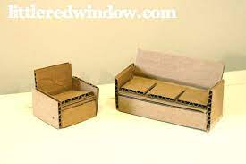 Diy Cardboard Box Toy House Little Red Window The size of the cardboard house you will build will also depend on the size of the cardboard boxes. diy cardboard box toy house little