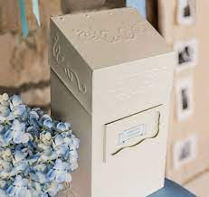 If someone's bringing something to the wedding, it's probably a card. Special Delivery Wedding Mailbox Card Holder Wedding Mail Box Holder