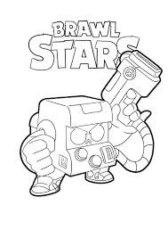 Kleurplaat lunar sprout brawl stars; Brawl Stars Op Kinderfilmpjes