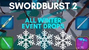 During the event, three popular roblox games — swordburst 2, zombie rush and pirate simulator will have special challenges for players to complete in order to earn special items. Swordburst 2 Showcase All Winter Event Weapons Youtube