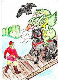 Иллюстрация к сказке иван крестьянский сын и чудо юдо