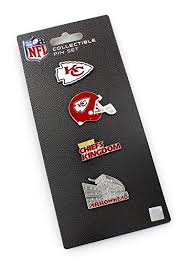 You have come to the right place! Kansas City Chiefs Logo Nfl Evolution 4 Piece Lapel Pin Set