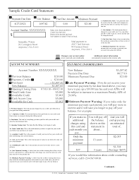 Your credit card statement typically shows your last month's balance for reference. The Card Act Revisited Dissecting Your New Credit Card Statement Consumer Credit