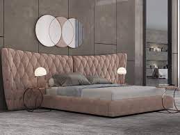 dormitorio tapizado en capitonn con detalles en acero inoxidable mod kaipa xxl luxury bedroom furniture luxury bedroom master luxurious bedrooms