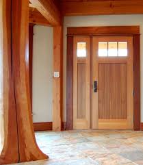 Crafted Of Western Red Cedar This Entry Door Is 3 Thick And Uses Stave Cores To Create A Very High Craftsman Exterior Door Exterior Doors Wood Exterior Door