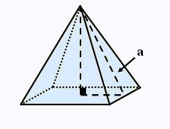 pyramide à base carré