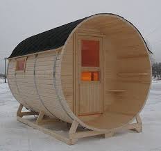 Barrel Cabin Sauna Sauna Diy Small House