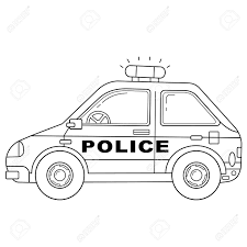 Must contain at least 4 different symbols; Coloring Page Outline Of Cartoon Police Car Police Images Transport Or Vehicle For Children Vector Coloring Book For Kids Royalty Free Cliparts Vectors And Stock Illustration Image 133541240