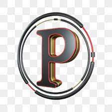 C4d Cool Black Red Gold Three Dimensional Letter P Decoration C4d 3d Cool Png Transparent Clipart Image And Psd File For Free Download Lettering Clip Art Letter P