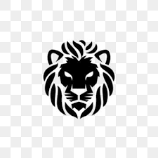 Illustration Of The Logo Of The Head Of A Black And White Lion King Of Lions A Wild Animal With A White Background Lion King Logo Icons Animal Icons Png And