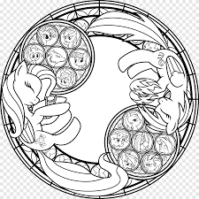 Fans of the kingdom hearts series may recognize the style these are borrowing from. Line Art Stained Glass Drawing Color Halo Staining Glass Monochrome Png Pngegg