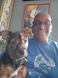 Reggie went to his forever home today! Happy Trails sweet Reggie boy!