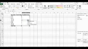 how to create a pareto chart with pivot table