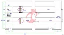 Poultry house design of 5000 layer with chicken cage