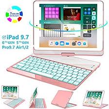 Amazon Com Greenlaw Ipad 9 7 Keyboard Case Compatible Ipad 2018 6th Gen 2017 5th Gen Ipad Pro 9 7 Air 2 Air Ipad Keyboard Keyboard Case Ipad Keyboard Case