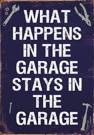 Fueled by our need to look at things differently and our. What Happens In The Garage Blechschilder Zum Sammeln Fur Deine Wand