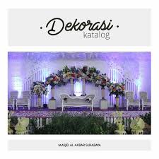 Dekorasi Cantik Dari Pernikahan Di Majis Agung Surabaya Ini Memilih Tema Biru Dan Torquise Pernikahan Yang Mer Tema Pernikahan Dekorasi Pernikahan Pernikahan