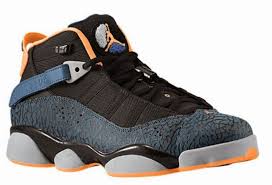 Jordan 6 Rings Black And Blue Release Date The Sneaker Addict Air Jordan 6 Rings Elephant Print Grey Blue Orange Sneaker Available Now Detailed Images Air Jordans Sneakers Fashion Sneakers