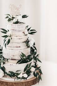 Rachel And Ben S Foliage Filled Natural Wedding At Home By The Vedrines Boho Wedding Blog Wedding Cakes With Flowers Nature Wedding Home Wedding