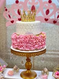 Loving The Regal Princess Themed Cake At This Royal Princess Baby Shower See More Party Idea Crown Baby Shower Royal Princess Baby Shower Baby Shower Princess