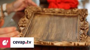 Altın varak tekniği ile ahşap boyama.altın varak nasıl yapılır? Ahsap Boyamada Antik Eskitme Teknigi Nasil Uygulanir Youtube