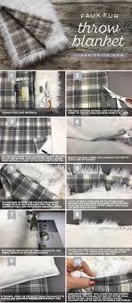 Since he is such a gentlemen i am usually the one that ends up with it. Faux Fur Throw Blanket Lia Griffith Sewing Projects Beginner Sewing Projects Easy Fur Throw Blanket